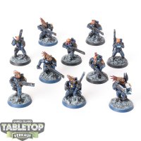 Tau Empire - 10 Fire Warriors - bemalt