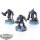 Tau Empire - 3 XV25 Stealth Battlesuits - bemalt