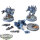 Tau Empire - 3 XV8 Crisis Battlesuit Team - bemalt