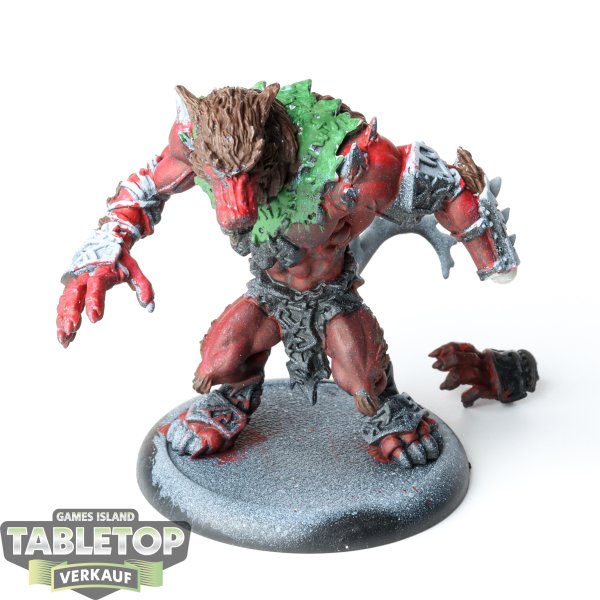 Circle Orboros - Feral Warpwolf - teilweise bemalt