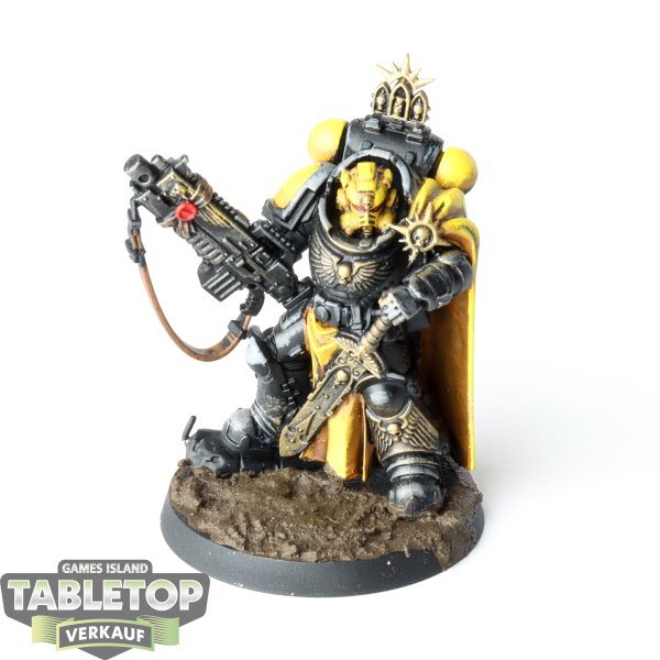 Space Marines - Captain with Master-crafted Heavy Bolt Rifle - bemalt