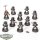 Space Marines - 10x Tactical Marines - klassisch - teilweise bemalt