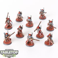 Adeptus Mechanicus - 10x Skitarii Rangers - bemalt