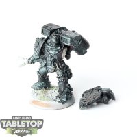 Space Marines - Captain with Jump Pack - grundiert