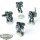 Space Marines - 4 Assault Marines - teilweise bemalt