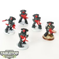 Black Templars - 5 x Infernus Squad - teilweise bemalt