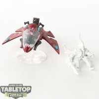 Craftworlds - Farseer Skyrunner klassisch - teilweise bemalt