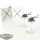Flames of War - German BO-105P Anti-tank Helicopter Flight - unbemalt