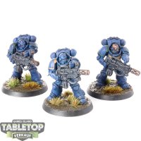 Space Marines - 3 Primaris Eradicators - bemalt