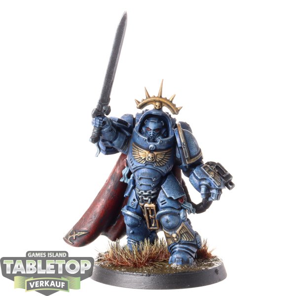 Space Marines - Captain in Gravis Armour - bemalt