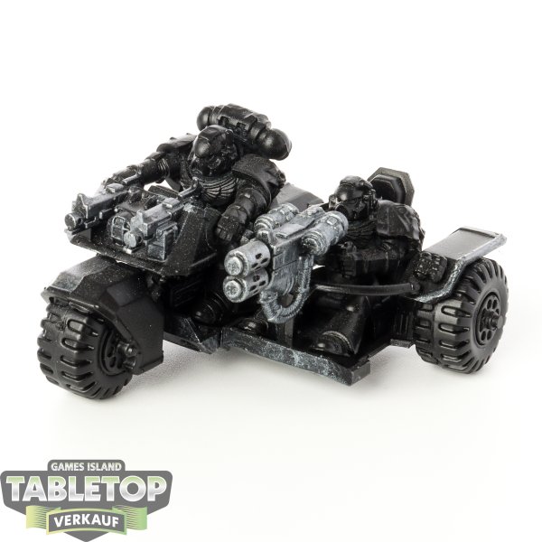 Space Marines - Attack Bike - grundiert