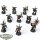 Chaos Space Marines - 10 Chaos Space Marines, klassisch - bemalt