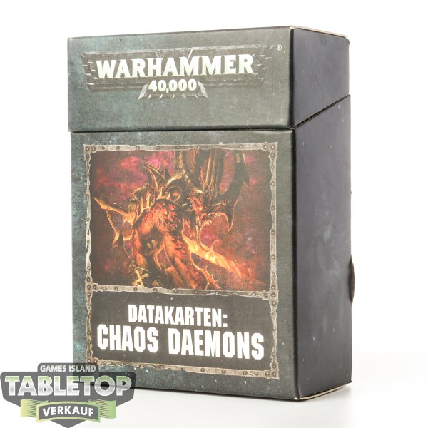 Chaos Daemons - Datacards - deutsch