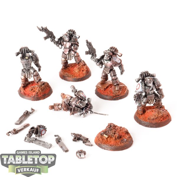 Horus Heresy - 5x Legion MKIII Despoiler Squad - bemalt