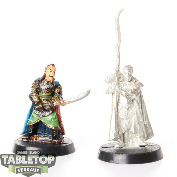 HdR Figuren - Gut - Elrond™ and Gil-galad - unbemalt