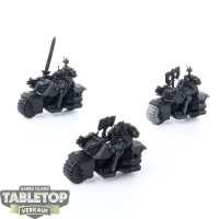 Deathwatch - 3 Bikers - grundiert