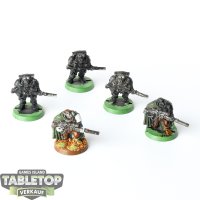 Space Marines - 5 x Scouts with Sniper Rifles klassisch -...