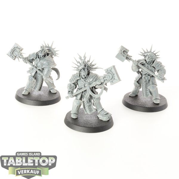 Stormcast Eternals - 3x Retributors - grundiert