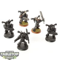 Chaos Space Marines - 5x Chaos Space Marines (Classic) -...