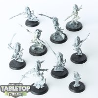 Craftworlds - 8x Howling Banshees - grundiert