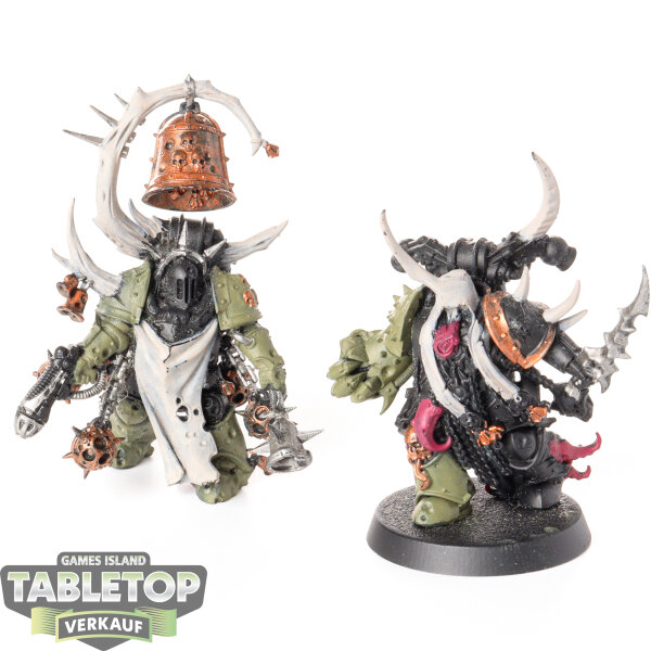 Death Guard - 2x Chosen of Mortarion - bemalt