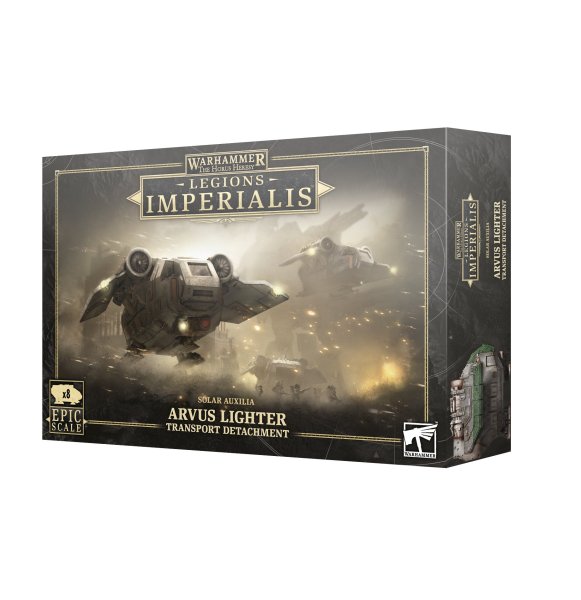 Legions Imperialis - Solar Auxilia - Arvus Lighter Transport Detachment