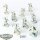 Chaos Space Marines - 10 x Chaos Space Marines - teilweise bemalt