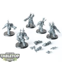 Chaos Space Marines - 5 x Chaos Terminator Squad - unbemalt