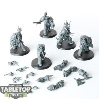 Chaos Space Marines - 5 x Chaos Terminator Squad - unbemalt