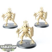 Ossiarch Bonereapers - 3x Necropolis Stalkers - grundiert