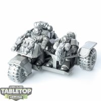 Space Marines - Attack Bike klassisch - grundiert