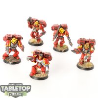 Blood Angels - 5 Assault Squad - bemalt