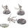Necrons - 3 Skorpekh Destroyers - teilweise bemalt