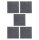 Citadel - 40mm Square Bases (5 Pack)