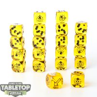 Horus Heresy - Imperial Fists Dice Set (20) - Sonstiges