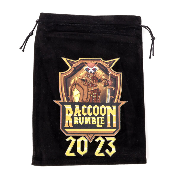 Baron of Dice - Raccoon Rumble 2023 Premium Dice Bag - Warhammer: Age of Sigmar