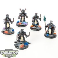 Thousand Sons - 5 x Scarab Occult Terminators - bemalt