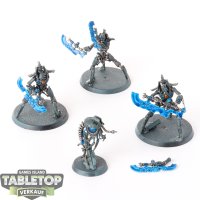 Necrons - 3 x Skorpekh Destroyers & Plasmacyte - bemalt