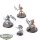 Necrons - 3 x Skorpekh Destroyers & Plasmacyte - teilweise bemalt