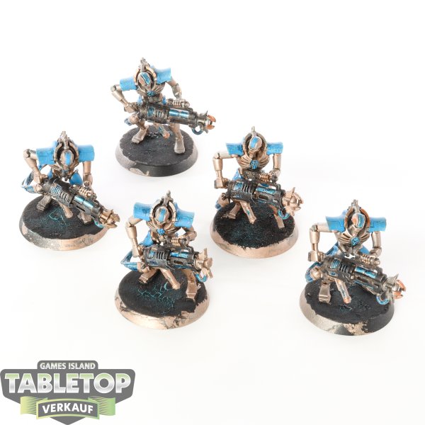 Necrons - 5x Immortals - bemalt