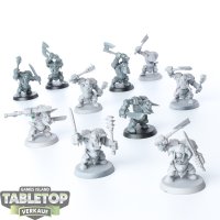 Orruk Warclans - 10x Ardboys (Classic) - grundiert