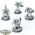 Space Marines - 4x Assault Squad - bemalt