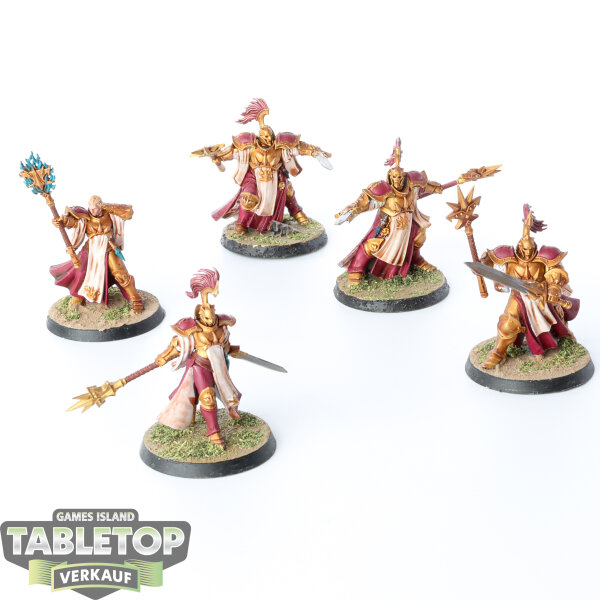 Stormcast Eternals - 5x Evocators - teilweise bemalt