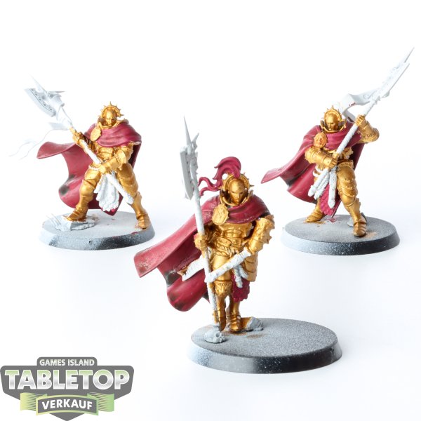 Stormcast Eternals - 3x Praetors - teilweise bemalt