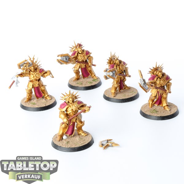 Stormcast Eternals - 5x Decimators - teilweise bemalt