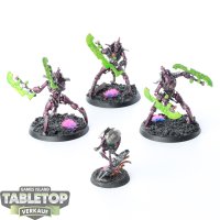 Necrons - 3x Skorpekh Destroyers - bemalt