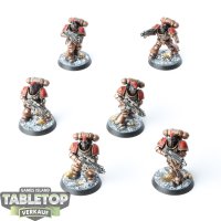 Space Marines - 6 Primaris Intercessors - bemalt