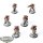 Space Marines - 6 Primaris Intercessors - bemalt