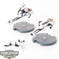 Galaktisches Imperium - 2 74-Z Speeder Bikes - bemalt