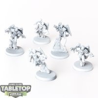 Adepta Sororitas - 5 Zephyrim Squad - grundiert